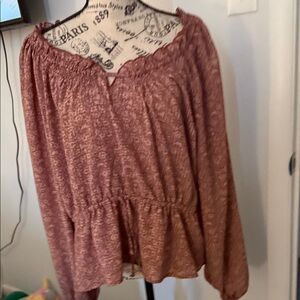 Universal Thread Women's Blouse - Mauve